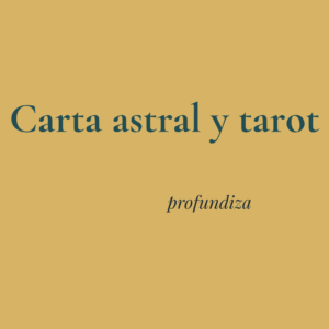 Carta astral y tirada del tarot